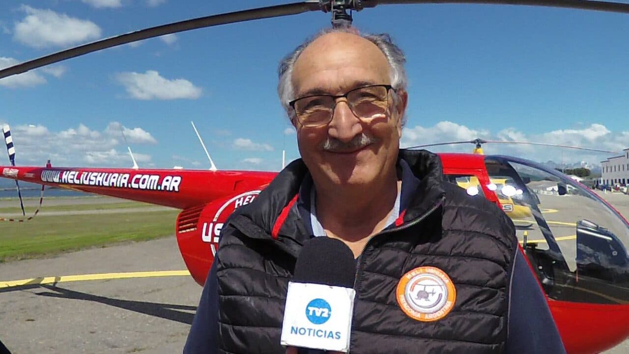Histórico: realizan el primer vuelo civil argentino a la base Petrel en la Antártida
