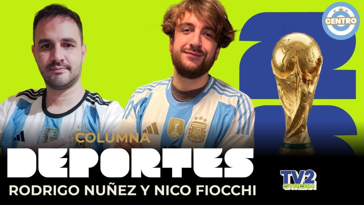 #TV2Stream Columna Deportiva a cargo de Rodrigo Núnez y Nico Fiocchi