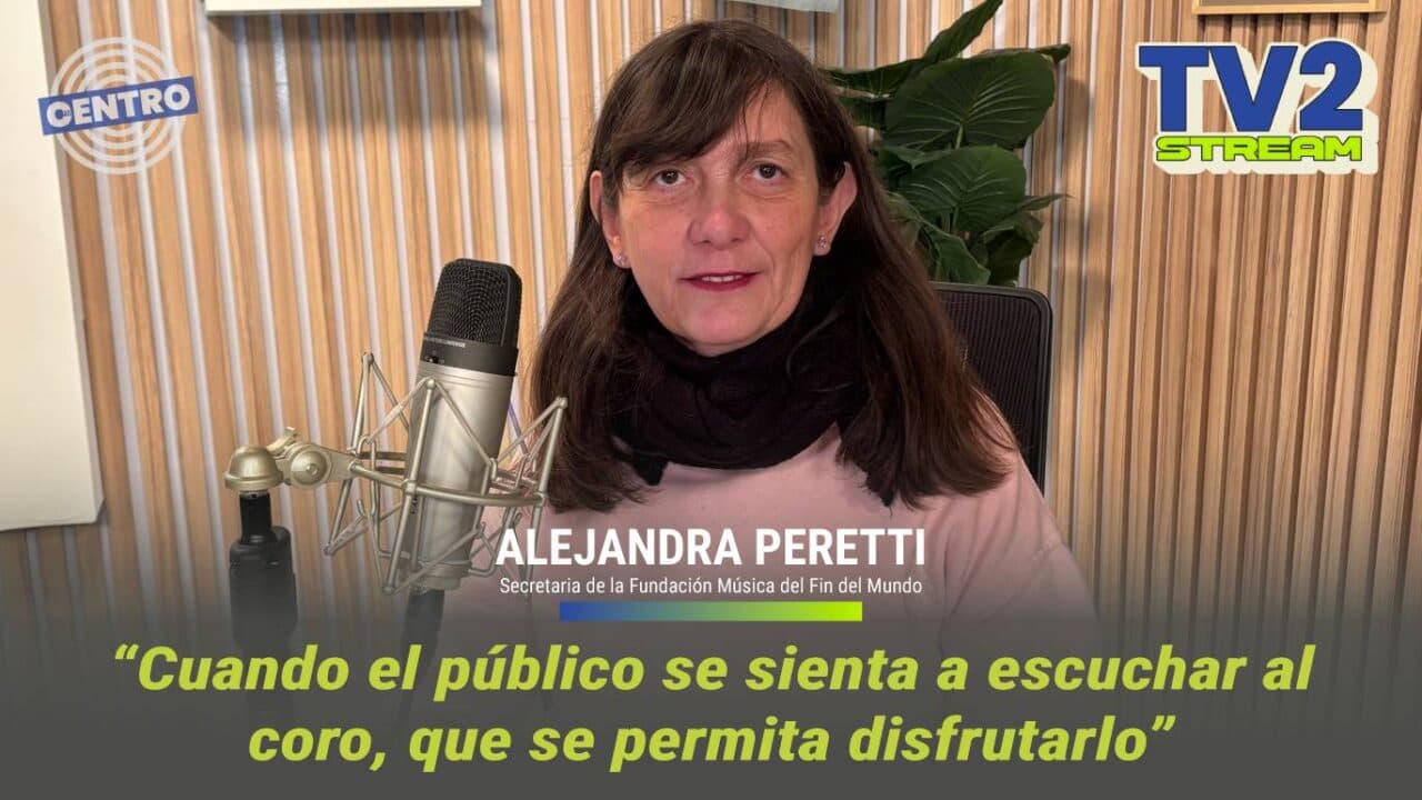 #TV2Stream Entrevista a Alejandra Peretti – Sec. Fundación Música Fin del Mundo